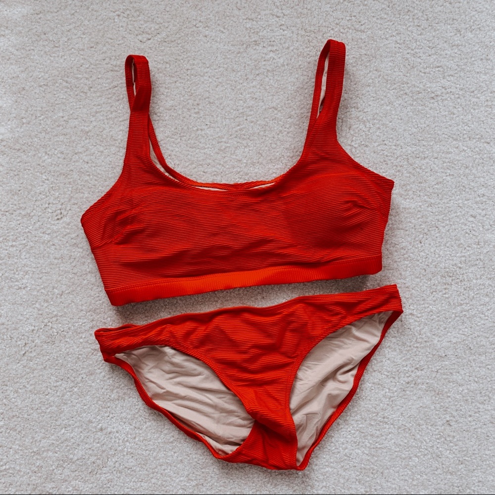 Red Old Navy Bikini
